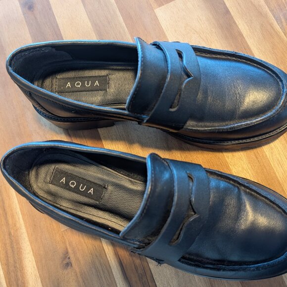 Steve Madden Black Loafers - Picture 2 of 10